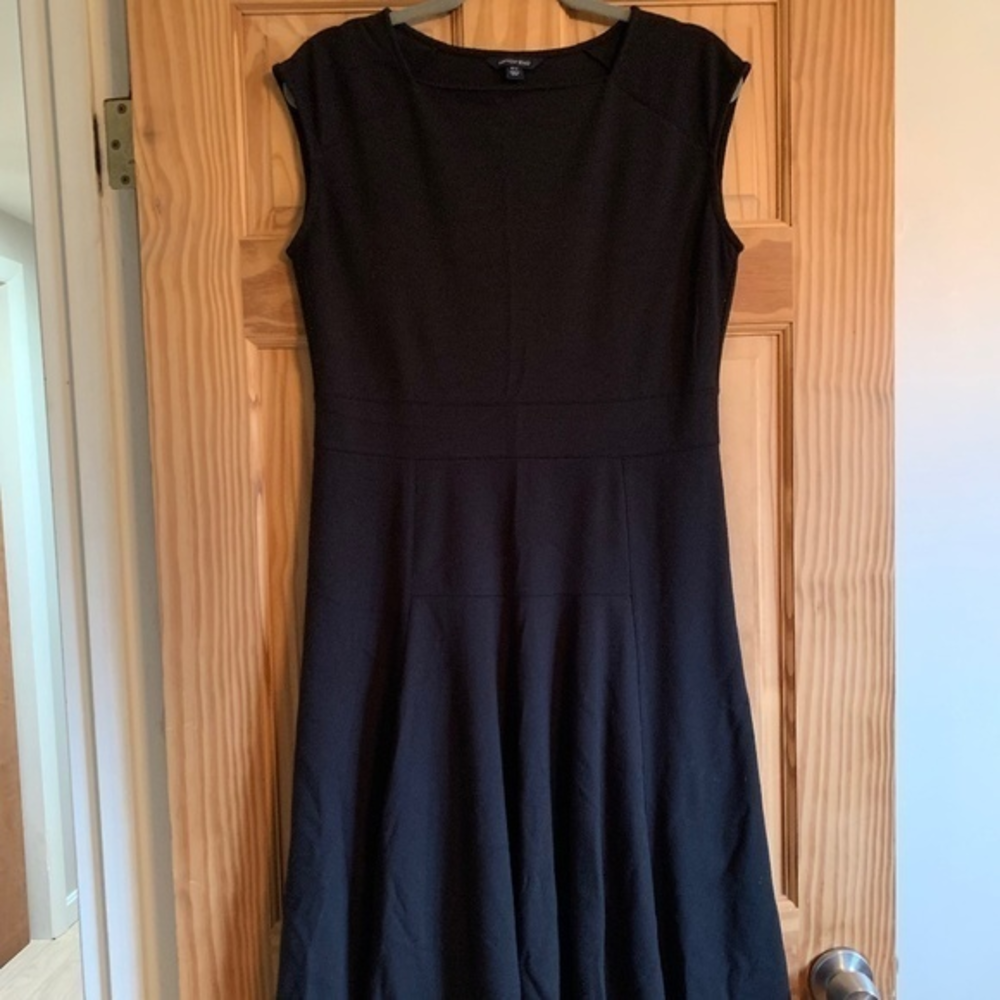 Land's‎ End Black Sleeveless Dress Size M